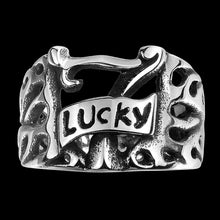 stainless steel wedding ring lucky opal jewelry display MAYAR 96 ELY