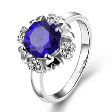 Luxurio 18K Gold Plating rings Polygon package inserts anillos bone181 ELY