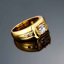 Luxurio 18k gold plated engagement ring Fire stone prices in euros margarida SKGR141 ELY