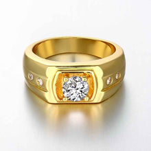 Luxurio 18k gold plated engagement ring Fire stone prices in euros margarida SKGR141 ELY