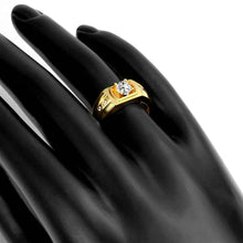 Luxurio 18k gold plated engagement ring Fire stone prices in euros margarida SKGR141 ELY