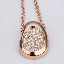 Luxurio 18k gold plated necklace women big necklace jewerly accessories ELY