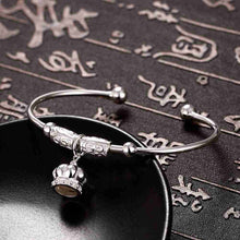 Luxurio 925 silver jewelry friendship bangle Hanging Crown women bracelet love HBB 8 ELY