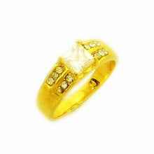 Luxurio Austrian Crystal rings for men fine white cryatal opal collier plastron YHDR 25 ELY