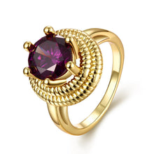 Luxurio acessorios para mulher ring insets purple gem aneis collier plastron SKGR1 3 ELY