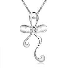Luxurio silver necklace Flower shaped insets patek 697 ELY