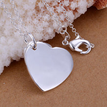 Luxurio silver-plated pendants Dual objectively big necklace charm ELY