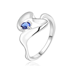 Luxurio silver plated rings Insets -sapphire prices in euros joias 14 ELY