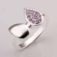 Luxurio silver rings for men Heart anel masculino charm 9 ELY