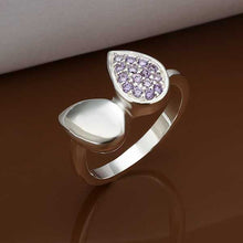 Luxurio silver rings for men Heart anel masculino charm 9 ELY