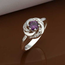 Luxurio silver rings Austria Crystal men ring Personalized 4 ELY