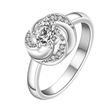 Luxurio silver rings Austria Crystal men ring Personalized 4 ELY