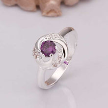 Luxurio silver rings Austria Crystal men ring Personalized 4 ELY