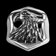 Luxurio stainless steel wedding rings eagle aneis bijouterie MAYAR1 5 ELY