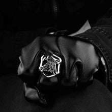 Luxurio stainless steel wedding rings eagle aneis bijouterie MAYAR1 5 ELY