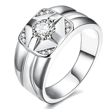 jewellery charms 18K Gold Plated engagement ring Starlight anillos sport314 ELY