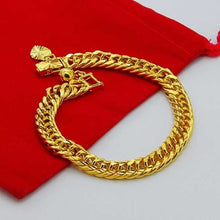 jewellery charms 24k gold plated bracelets bangles thin brazaletes pulseras mujer joias HBH 59 ELY