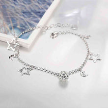 jewellery charms 925 silver bracelets Moon Star anchor Elegant STVH 6 ELY
