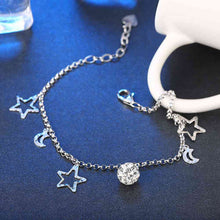 jewellery charms 925 silver bracelets Moon Star anchor Elegant STVH 6 ELY