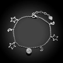 jewellery charms 925 silver bracelets Moon Star anchor Elegant STVH 6 ELY