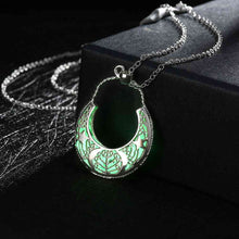 jewellery charms Glowing Luminous collar necklace Hollow moon maxi colar wedding LUYN 45 ELY