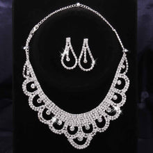 jewellery charms jewelry sets crystal Eearrings&necklace wedding african jewelry set joias169 ELY