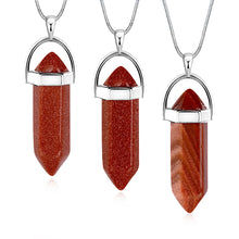 jewellery charms natural stone pendant Prism collier wedding decoration292 ELY