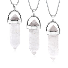 jewellery charms natural stone pendant Prism collier wedding decoration292 ELY