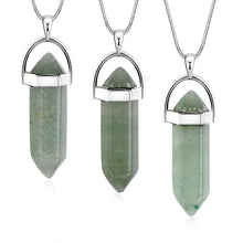 jewellery charms natural stone pendant Prism collier wedding decoration292 ELY