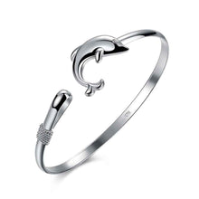 jewellery charms silver Bracelet & Bangle Singlet dolphin women bracelet wedding decoration SMTB178 ELY