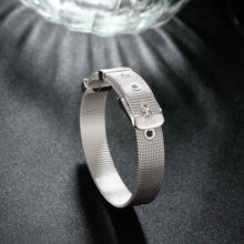 jewellery charms silver plated 1 mm Mesh men bracelet wedding jewelry237 ELY