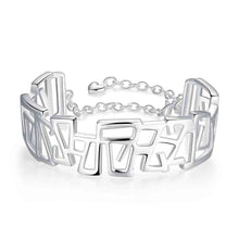 jewellery charms silver plated Rough men bracelet love SMTB239 ELY