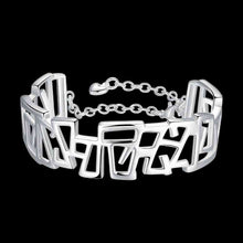 jewellery charms silver plated Rough men bracelet love SMTB239 ELY