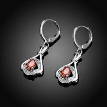 jewellery charms silver plated earring Insets fall drop pendientes bear bijouterie 647 ELY