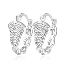 jewellery charms silver plated earring Style drop brincos sport 386 ELY
