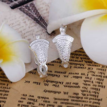 jewellery charms silver plated earring Style drop brincos sport 386 ELY