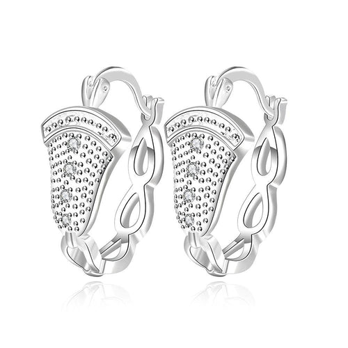 jewellery charms silver plated earring Style drop brincos sport 386 ELY