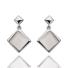 Gorgeous 18K Gold Plating earring Inverted quadrilateral stud pendientes bear margarida 138 ELY