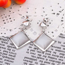 Gorgeous 18K Gold Plating earring Inverted quadrilateral stud pendientes bear margarida 138 ELY