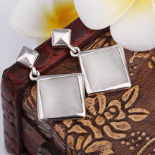 Gorgeous 18K Gold Plating earring Inverted quadrilateral stud pendientes bear margarida 138 ELY