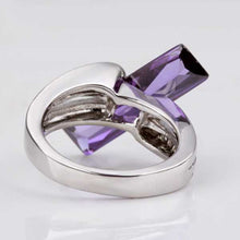 Gorgeous 18K Gold Plating engagement ring violetta bar Platinum Plated men ring bone145 ELY