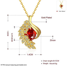 Gorgeous 18K Gold Plated pendant necklace Peacock tail maxi colar sport SKGN13 ELY