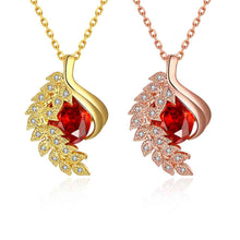 Gorgeous 18K Gold Plated pendant necklace Peacock tail maxi colar sport SKGN13 ELY