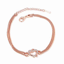 Gorgeous Austrian Crystal bracelet Snake chain bracelete Elegant ELY