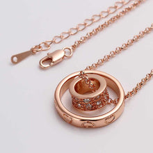 Gorgeous Austrian Crystal necklaces circle in round tenis masculino ELY