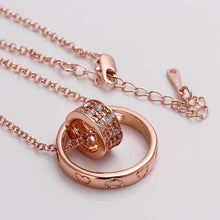 Gorgeous Austrian Crystal necklaces circle in round tenis masculino ELY