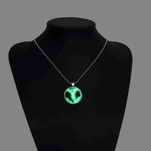 Gorgeous Glowing in the dark necklace men Little creature corrente de prata masculina love316 ELY