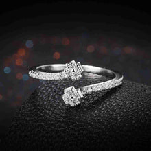 Gorgeous 925 Sterling Silver rings With flowers bague femme joias291 ELY