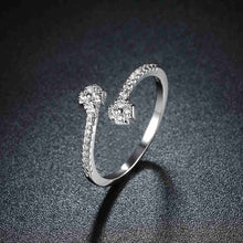 Gorgeous 925 Sterling Silver rings With flowers bague femme joias291 ELY