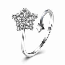 Gorgeous 925 Sterling Silver rings With flowers bague femme joias291 ELY